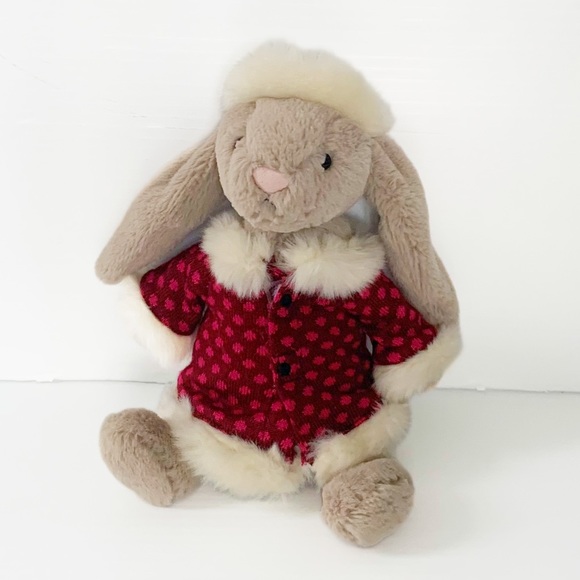 Jellycat | Rare HTF Betsey Bunny Wonderland Plush Stuffed Toy 15” Retired - Picture 2 of 12